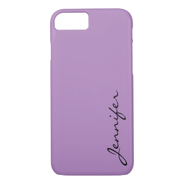 African violet colour background Case-Mate iPhone case (Back)