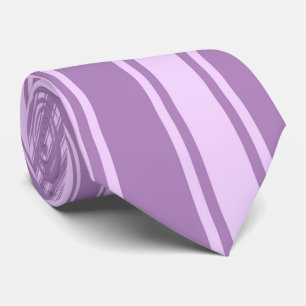 African violet Colour Stripe Funky Pattern Tie