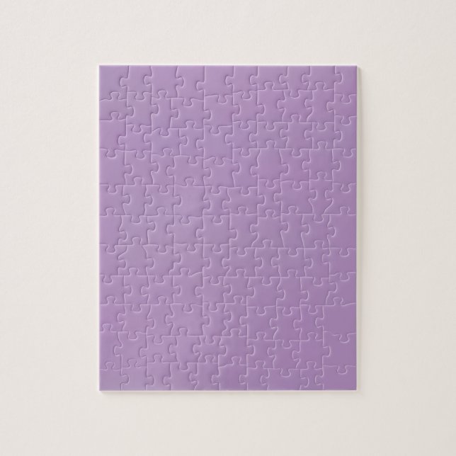 African Violet  Elegant Fashion Colour Jigsaw Puzzle (Vertical)