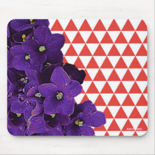 African Violet Mouse Pad