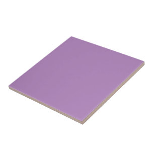 African violet  (solid color) tile