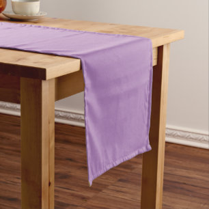 African violet (solid colour) long table runner