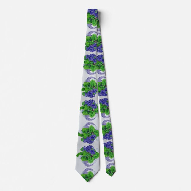 African Violet Tie (Front)