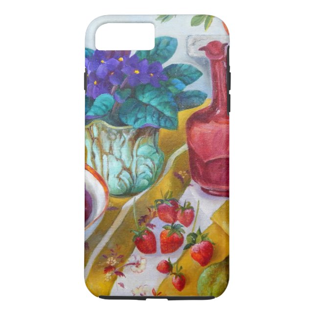 African Violets 2012 Case-Mate iPhone Case (Back)