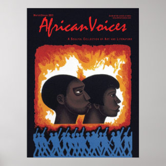 African Voices 20th Anniversary Poster