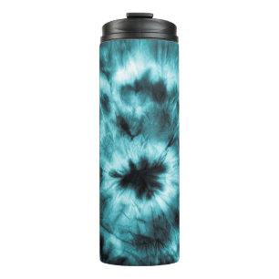 African Watercolor Pattern. Raster Illustration Thermal Tumbler