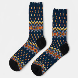 African Wax Print Africa United Afri Power Socks