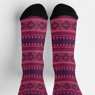 African Wax Print Africa United UNIA Afri Socks