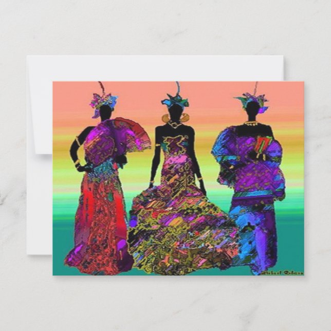 AFRICAN WEDDING (Front)