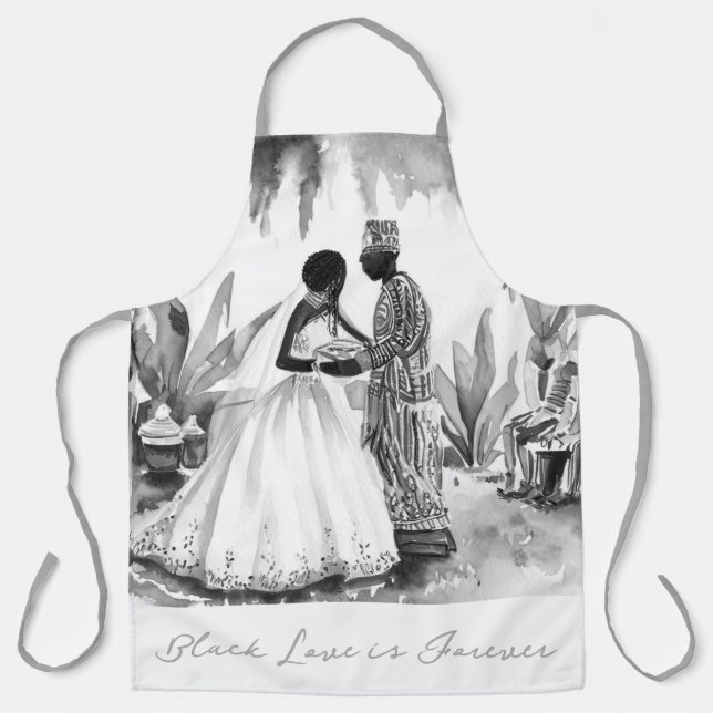 African Wedding Apron (Front)