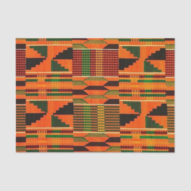 African Wedding Pattern Design Tissue Paper (Front)