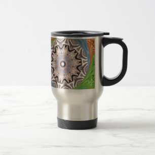 African Whirl Art Print Travel Mug