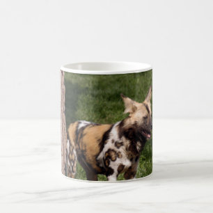 african-wild-dog-001 coffee mug