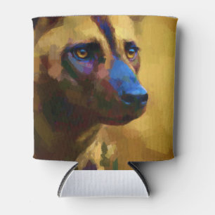 African Wild Dog Can Cooler