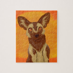 African Wild Dog Jigsaw Puzzle