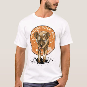 African Wild Dog Painted Dog T-Shirt