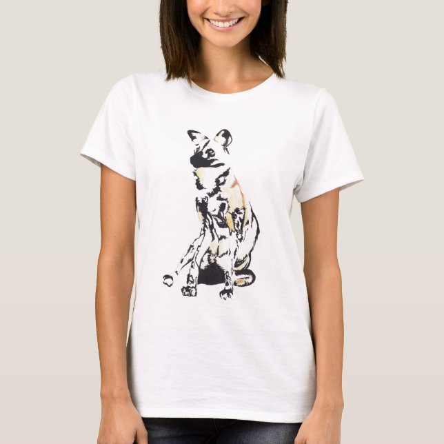 African wild dog tee (Front)