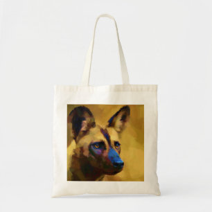 African Wild Dog Tote Bag