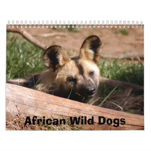 African Wild Dogs Calendar, African Wild Dogs Calendar