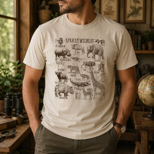 African Wildlife Animal Pack T-Shirt