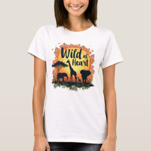 African wildlife t-shirt