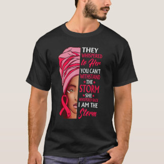 African Woman Afro I Am The Storm Epidermolysis Bu T-Shirt