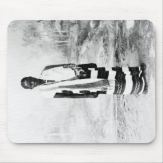 AFRICAN WOMAN CIRCA 1900 MOUSE MAT