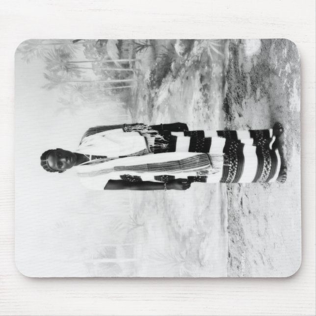AFRICAN WOMAN CIRCA 1900 MOUSE MAT (Front)
