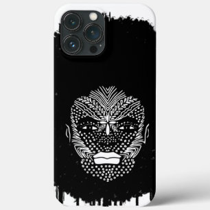 African Woman   Face with Tribal Markings iPhone 13 Pro Max Case