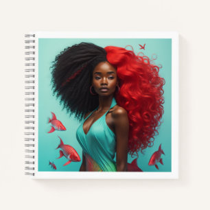 African Woman Notebook