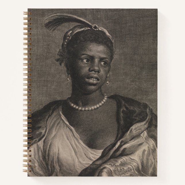African Woman Notebook (Front)