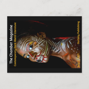 African woman  postcard