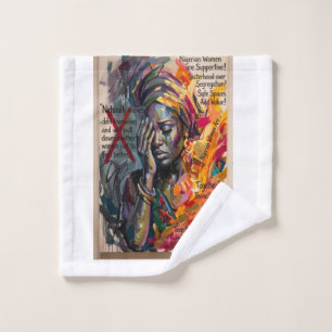 AFRICAN Women Bath Towel Set