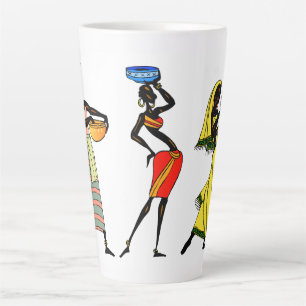 African Women Latte Mug