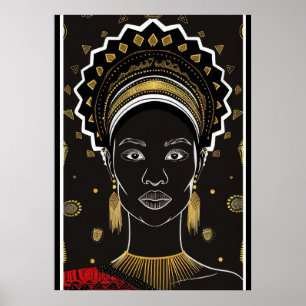 African Women Poster Art