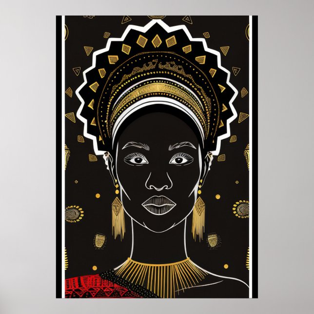 African Women Poster Art  (Front)
