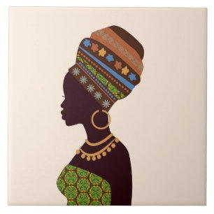 African women tile