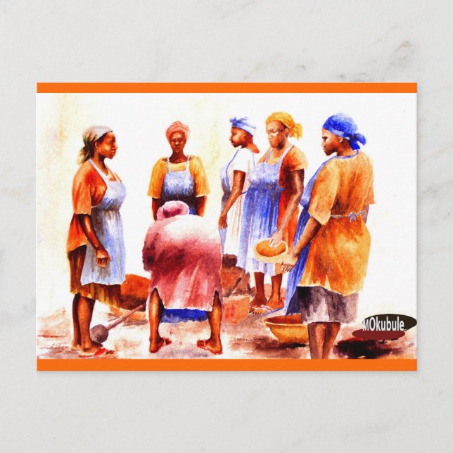 African Women  today  1 27 2012 Postcard (Front)