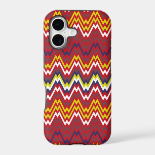 African Zigzag Chevron Weave Striped Pattern