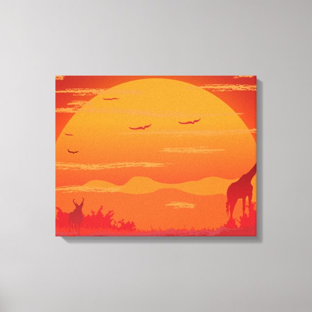 Africana Canvas Print (Front)