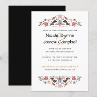 Africana | Modern Ankara Lizard Wedding