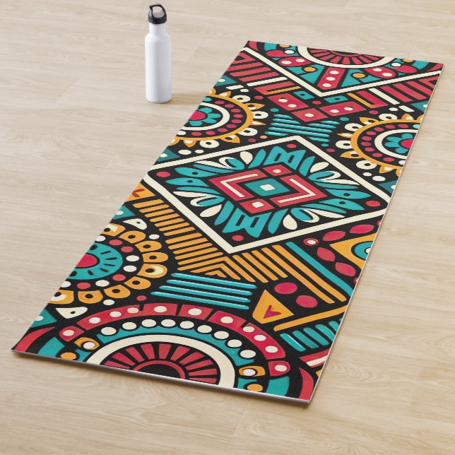 Africana Vibrance Essence Yoga Mat (In Situ)