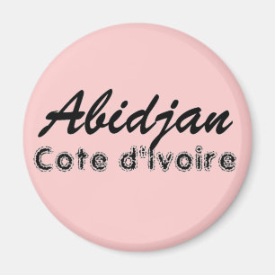 Africankoko Custom  Abidjan, Cote d'Ivoire Magnet