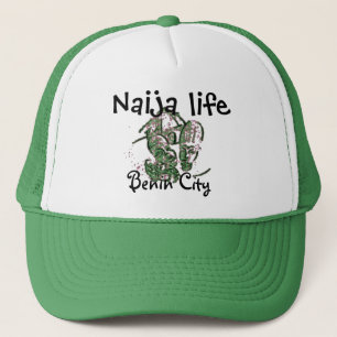 Africankoko Custom Benin City, Nigeria Trucker Hat