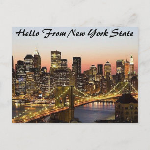 Africankoko custom New York state Postcard