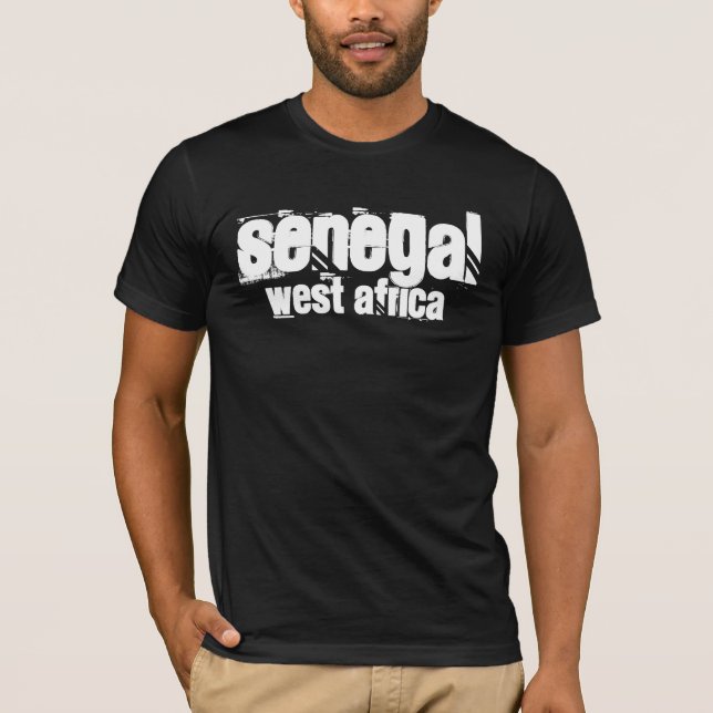 Africankoko Custom Senegal T-Shirt (Front)
