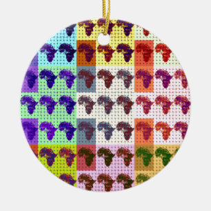 Africas Ceramic Tree Decoration