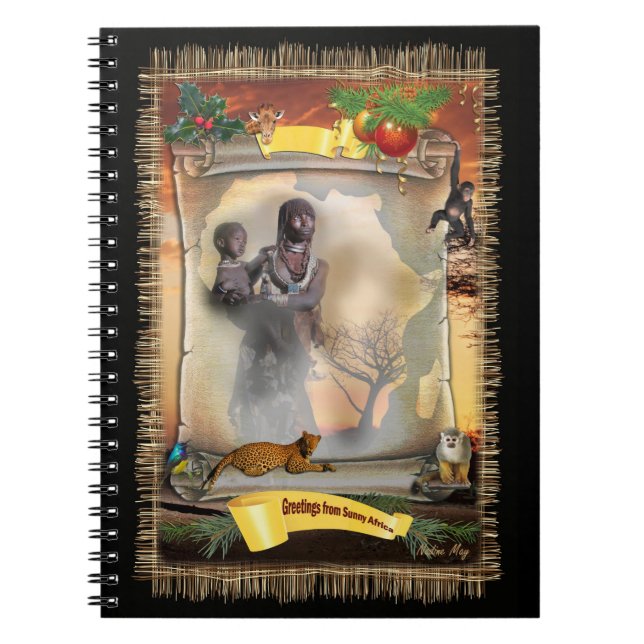 Africa's expressions notebook (Front)