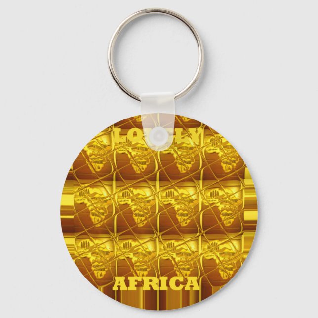 Africa's Golden Promise Key Ring (Front)