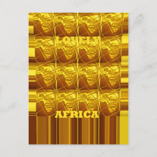 Africa's Golden Promise Postcard